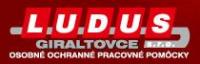 Ludus, výroba a predaj osobných ochranných pracovných prostriedkov Giraltovce